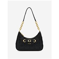 GUESS Izzy 4G Peony Logo Shoulder Bag Black - Handbag