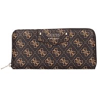 GUESS Wallet Eco Brenton Large brown with logo - Wallet