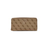 GUESS Wallet Laurel Large latte with logo - Wallet