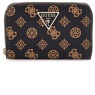 GUESS Wallet Laurel Medium mocha with logo - Wallet
