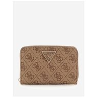 GUESS Wallet Laurel Small latte with logo - Wallet