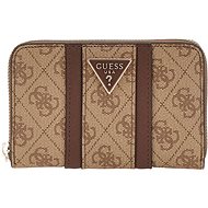 GUESS Wallet Noreen Medium latte with logo - Wallet