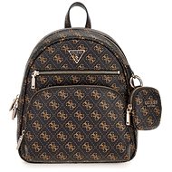 GUESS Backpack Power Play tech brown with logo - Handbag