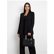 GUESS Handbag Assia High Society Satchel black - Handbag