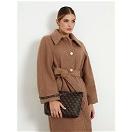 GUESS Handbag Eco Brenton Tote brown with logo - Handbag