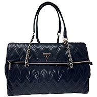 GUESS Handbag Eda large flap travel black - Handbag