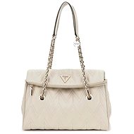 GUESS Handbag Eda Satchel taupe - Handbag
