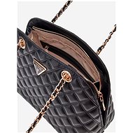 GUESS Handbag Giully Dome satchel black - Handbag