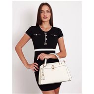 GUESS Handbag Jorah Luxury Satchel stone - Handbag