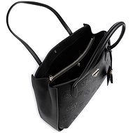 GUESS Handbag Keandra Girlfriend Carryall black with logo - Handbag