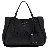 GUESS Handbag Keandra Girlfriend Satchel black with logo - Handbag