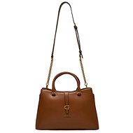 GUESS Handbag Cuba black cognac - Handbag
