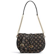 GUESS Handbag Kuba Mini Crossbody mocha with logo - Handbag