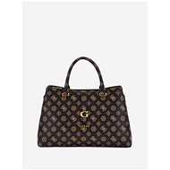 GUESS Cuba mocha handbag with logo - Handbag