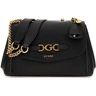 GUESS Handbag Malva Convertible Xbody Flap black - Handbag
