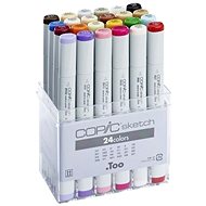 COPIC Sketch Double Sided Brush Chisel 24 pcs basic - Marker