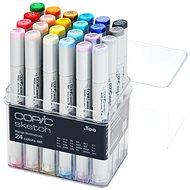 COPIC Sketch Double Sided Brush Chisel 24 pcs Manga Illustration - Marker