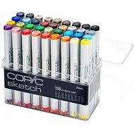 COPIC Sketch Double Sided Brush Chisel 36 pcs basic - Marker