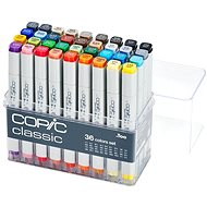 COPIC Classic double-sided Fine Chisel 36 pcs basic - Marker