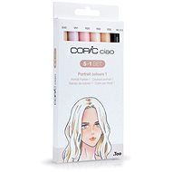 COPIC Ciao double-sided Brush Chisel 5+1 pcs skin tones A - Marker