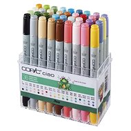 COPIC Ciao double-sided Brush Chisel 36 pcs clear tones - Marker