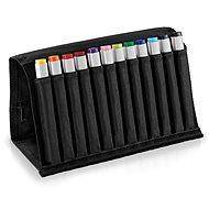 COPIC Classic double-sided Fine Chisel 12 pcs basic tones in pencil case - Marker
