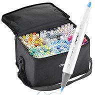 OHUHU double-sided Brush Chisel 168 pcs + blender - Markers