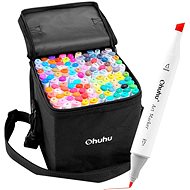 OHUHU double-sided Fine Chisel 120 pcs + blender - Markers