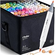 OHUHU double-sided Brush Fine 104 pcs + blender - Marker