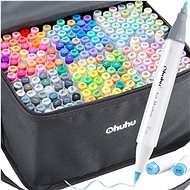 OHUHU double-sided Brush Fine 216 pcs + blender - Marker