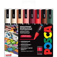 UNI Posca 5M 8 pcs autumn tones - Marker