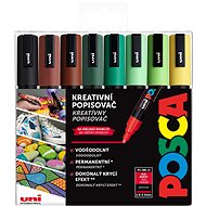 UNI Posca 5M 8 pcs earth tones - Markers