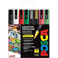 UNI Posca 3M 8 pcs Christmas tones - Markers