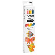 COPIC Ciao double-sided Brush Chisel 3 pcs Brilliant Palette - Marker