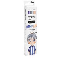 COPIC Ciao double-sided Brush Chisel 3 pcs Serene Palette - Marker