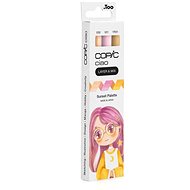 COPIC Ciao Double Sided Brush Chisel 3 pcs Sunset Palette - Marker