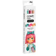 COPIC Ciao Double Sided Brush Chisel 3 pcs Vibrant Palette - Marker