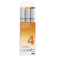 COPIC Sketch Double Sided Brush Chisel 3 pcs fusion set 4 - Marker