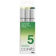 COPIC Sketch Double Sided Brush Chisel 3 pcs fusion set 5 - Marker