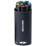 MOLOTOW Sketcher 12 pcs basic C - Marker