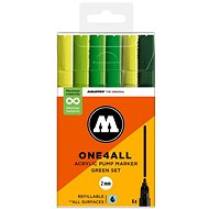 MOLOTOW One4All 127HS 2 mm 6 pcs Green Set - Felt Tip Pens