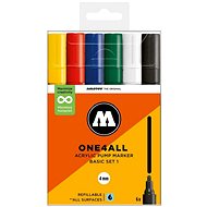 MOLOTOW One4All 227HS 4 mm 6 pcs Basic Set - Felt Tip Pens