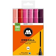 MOLOTOW One4All 227HS 4 mm 6 pcs Pink Set - Felt Tip Pens