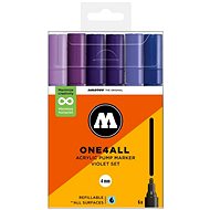 MOLOTOW One4All 227HS 4 mm 6 pcs Violet Set - Felt Tip Pens