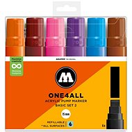 MOLOTOW One4All 627HS 15 mm 6 pcs Basic Set B - Felt Tip Pens