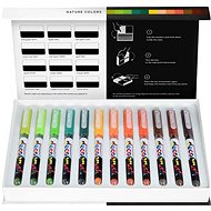 KARIN DecoBrush Pigment 12 pcs Nature Colors - Felt Tip Pens