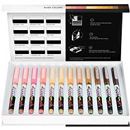 KARIN DecoBrush Pigment 12 pcs Nude Colors - Felt Tip Pens