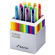 KARIN RealBrush PRO 12 pcs Neon colours - Felt Tip Pens