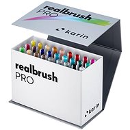 KARIN RealBrush PRO MiniBox 26 pcs + blender - Felt Tip Pens