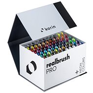KARIN RealBrush PRO MegaBoxPlus 72 pcs + 3x blender - Felt Tip Pens